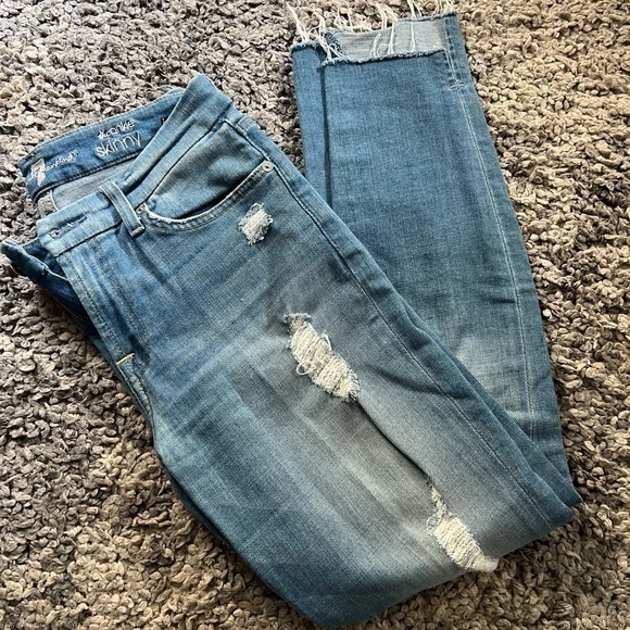 For all mankind skinny ankle jeans - Picture 1 of 5
